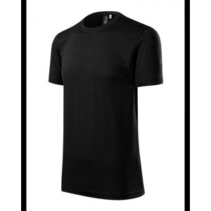ESHOP - Pánské triko MERINO RISE 157  - černá