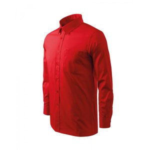 ESHOP - Košile pánská Shirt Long Sleeve 209  - červená