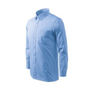 ESHOP - Košile pánská Shirt Long Sleeve 209 - nebesky modrá