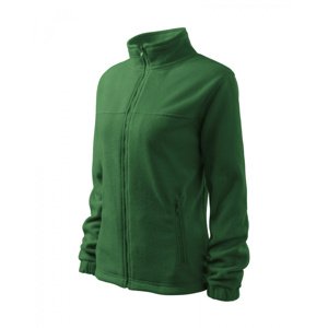 Mikina dámská fleece Jacket 504 - XS-XXL - lahvově zelená