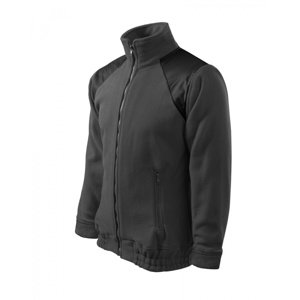 ESHOP - Mikina fleece unisex Jacket HI-Q 506  - ocelově šedá