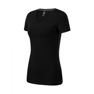 Tričko ACTION V-NECK, dámské, S-XL- černá
