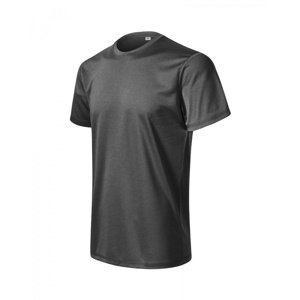 ESHOP - Pánské tričko CHANCE 810 - černý melír