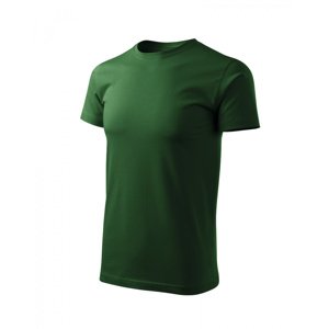 ESHOP - Pánské triko BASIC FREE F29 - S-XXL - lahvově zelená