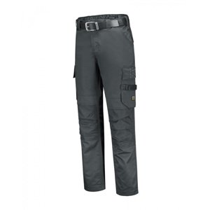 Pracovní kalhoty unisex WORK PANTS TWILL CORDURA T63 - tmavě šedá