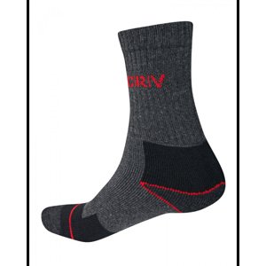 Ponožky CRV CHERTAN, šedá-černá