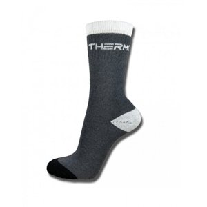 Ponožky bavlněné THERMO, šedé