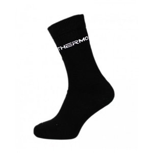 Ponožky bavlněné THERMO OUTDOOR - černé