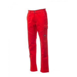 Kalhoty unisexové - WORKER - XXS-5XL - červená