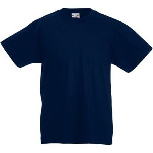 Dětské tričko Valueweight T 100% bavlna Fruit of the Loom Barva: Modrá námořní tmavá, Velikost: 152 F140K