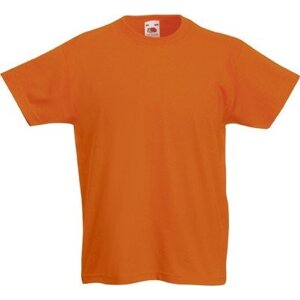 Dětské tričko Valueweight T 100% bavlna Fruit of the Loom Barva: Oranžová, Velikost: 152 F140K