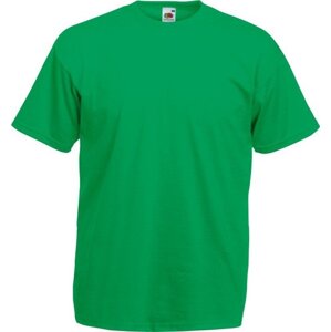 Fruit of the Loom Základní pánské bavlněné tričko Valueweight T střední gramáž, 165 g/m Barva: zelená výrazná, Velikost: L F140