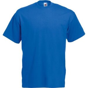 Fruit of the Loom Základní pánské bavlněné tričko Valueweight T střední gramáž, 165 g/m Barva: modrá královská, Velikost: 3XL F140