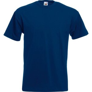 Fruit of the Loom Pánské tričko Super Premium vysoké kvality, 205 g/m Barva: modrá námořní, Velikost: 3XL F181