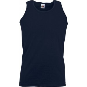 Fruit of the Loom Pánský nátělník Athletic Vest, 165 g/m Barva: Modrá námořní tmavá, Velikost: M F260