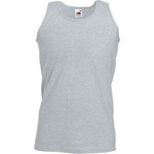Fruit of the Loom Pánský nátělník Athletic Vest, 165 g/m Barva: šedá melír, Velikost: 3XL F260