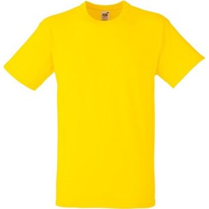 Fruit of the Loom Pracovní tričko Heavy T z hrubší tkaniny, 195 g/m Barva: Žlutá, Velikost: S F182