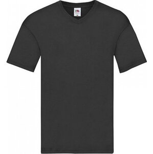 Lehké pánské spodní tričko Fruit of the Loom do véčka Barva: Černá, Velikost: M F272