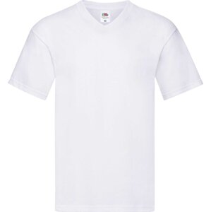Lehké pánské spodní tričko Fruit of the Loom do véčka Barva: Bílá, Velikost: L F272