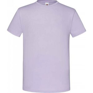 Fruit of the Loom Lehké pánské rovné bavlněné tričko Iconic 150 g/m Barva: Soft Lavender, Velikost: 3XL F130