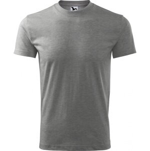 MALFINI® Unisex 100 % bavlněné tričko Classic Malfini 160 g/m Barva: Šedý melír tmavý, Velikost: XXL