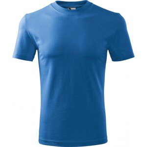 MALFINI® Pánské bezešvé bavlněné Heavy triko Malfini 200 g/m Barva: modrá azurová, Velikost: XXL