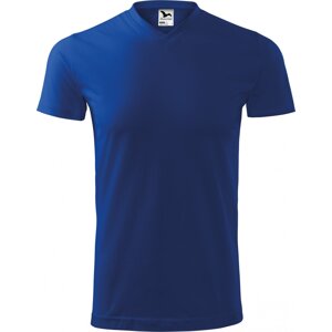 MALFINI® Pánské teplé bavlněné tričko do véčka Malfini 200 g/m Barva: modrá královská, Velikost: XXL