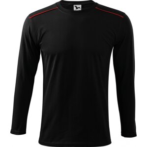 MALFINI® Unisex tričko Malfini ze 100% bavlny s dlouhým rukávem Barva: Černá, Velikost: XXL