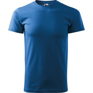 MALFINI® Základní pánské bezešvé bavlněné triko Malfini Barva: modrá azurová, Velikost: L
