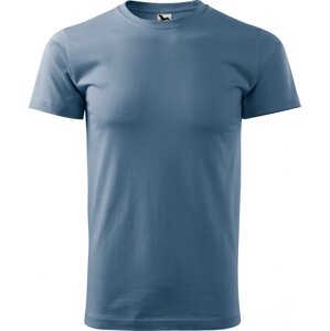 MALFINI® Základní pánské bezešvé bavlněné triko Malfini Barva: modrá denim, Velikost: L