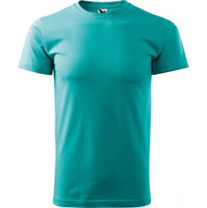MALFINI® Základní pánské bezešvé bavlněné triko Malfini Barva: Zelená emeraldová, Velikost: XXL