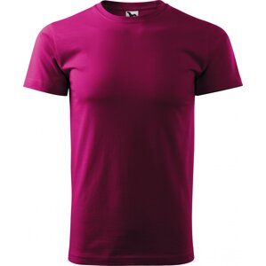 MALFINI® Základní pánské bezešvé bavlněné triko Malfini Barva: Růžová fuchsiová, Velikost: XXL