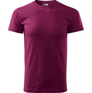 MALFINI® Základní pánské bezešvé bavlněné triko Malfini Barva: fuchsiová tmavá, Velikost: S