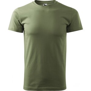 MALFINI® Základní pánské bezešvé bavlněné triko Malfini Barva: zelená khaki, Velikost: XXL