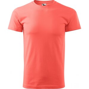 MALFINI® Základní pánské bezešvé bavlněné triko Malfini Barva: korálová, Velikost: L