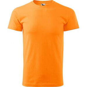 MALFINI® Základní pánské bezešvé bavlněné triko Malfini Barva: mandarin, Velikost: XXL