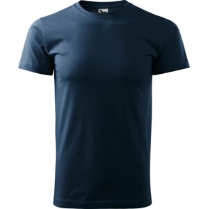 MALFINI® Základní pánské bezešvé bavlněné triko Malfini Barva: modrá námořní, Velikost: L