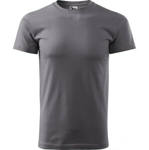 MALFINI® Základní pánské bezešvé bavlněné triko Malfini Barva: šedá ocelová, Velikost: XXL