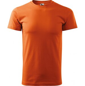 MALFINI® Základní pánské bezešvé bavlněné triko Malfini Barva: Oranžová, Velikost: XXL
