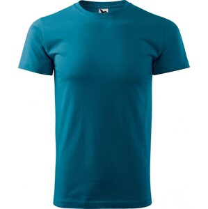 MALFINI® Základní pánské bezešvé bavlněné triko Malfini Barva: modrá petrolejová, Velikost: L