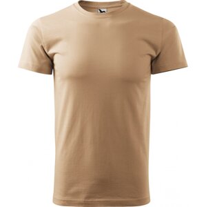 MALFINI® Základní pánské bezešvé bavlněné triko Malfini Barva: Písková, Velikost: XXL