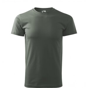 MALFINI® Základní pánské bezešvé bavlněné triko Malfini Barva: tmavá břidlice, Velikost: L