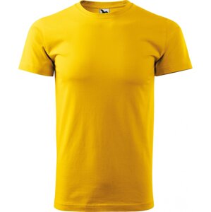MALFINI® Základní pánské bezešvé bavlněné triko Malfini Barva: Žlutá, Velikost: XXL