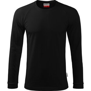 MALFINI® Pánské baseballové tričko Malfini Street s dlouhým rukávem s manžetami Barva: Černá, Velikost: XXL