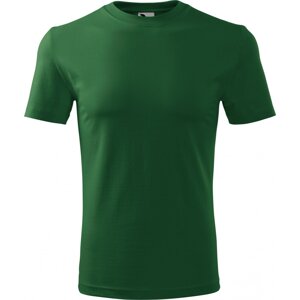 MALFINI® Základní pánské bavlněné triko Malfini v lehčím provedení 145 g/m Barva: Zelená lahvová, Velikost: L