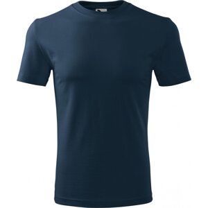 MALFINI® Základní pánské bavlněné triko Malfini v lehčím provedení 145 g/m Barva: modrá námořní, Velikost: L