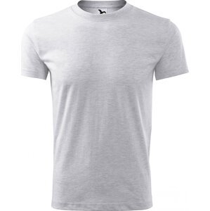 MALFINI® Základní pánské bavlněné triko Malfini v lehčím provedení 145 g/m Barva: šedý melír světlý, Velikost: XXL