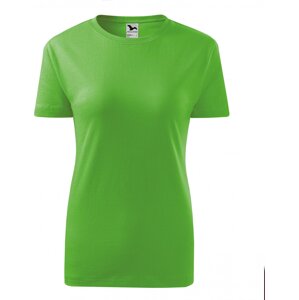 MALFINI® Základní bavlněné dámské tričko Malfini 145 g/m Barva: Zelená jablková, Velikost: L