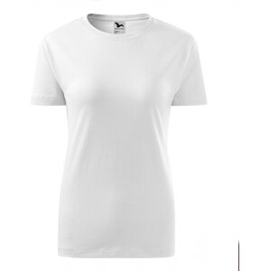 MALFINI® Základní bavlněné dámské tričko Malfini 145 g/m Barva: Bílá, Velikost: L