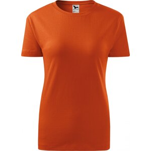 MALFINI® Základní bavlněné dámské tričko Malfini 145 g/m Barva: Oranžová, Velikost: XXL